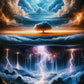 5D DIY Lightning Diamond Painting