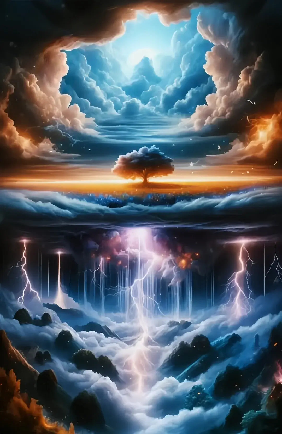 5D DIY Lightning Diamond Painting