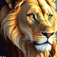 Lion Full Drill Diamond Painting