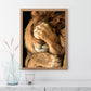 Lion Covering Eyes DIY Diamond Painting