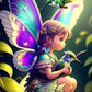 5D DIY Diamond Painting - Full Round / Square - Little Angel