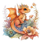 Little Dragon 5D DIY Diamond Painting