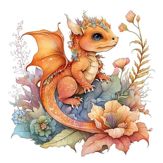 Little Dragon 5D DIY Diamond Painting