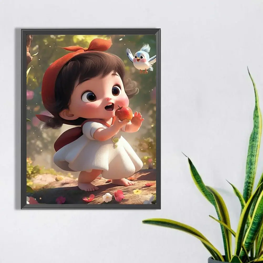 Cute Lttle Girl Diamond painting kIT