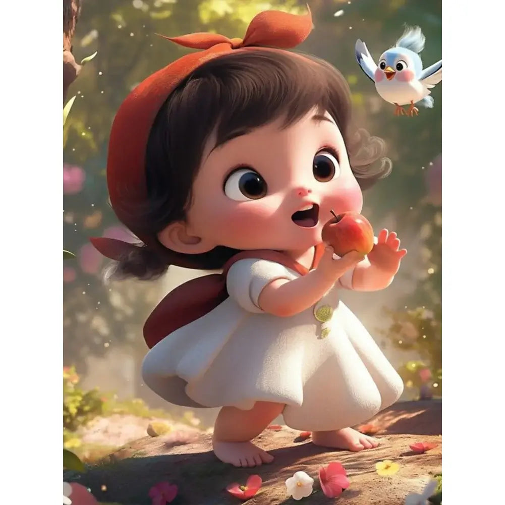 Cute Lttle Girl Diamond painting