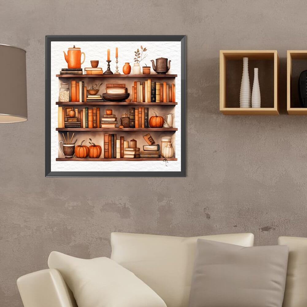 Locker and Pumpkin 5D DIY Diamond Painting Kit
