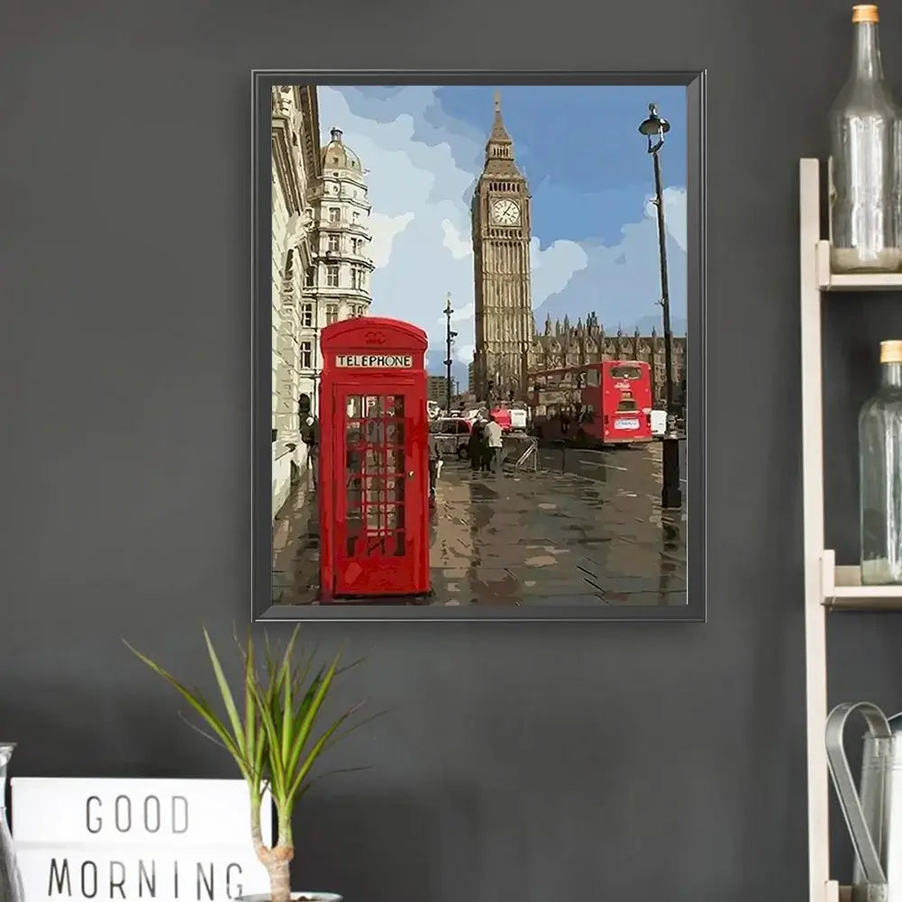 London Paint By Number Kit