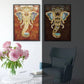 Goldren Elephant Luminous Diamond Painting