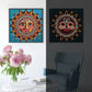 Sun Face Luminous Diamond Painting