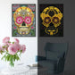 Luminous Halloween Diamond Painting - Full Drill - Skull 3