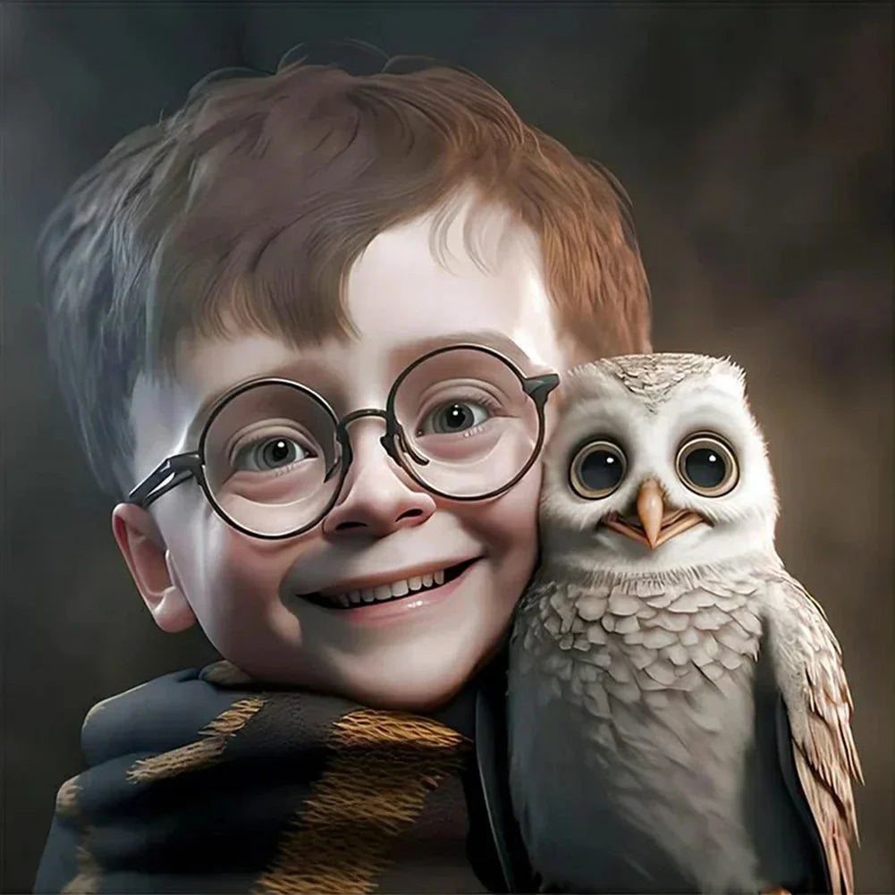 magic boy diamond painting