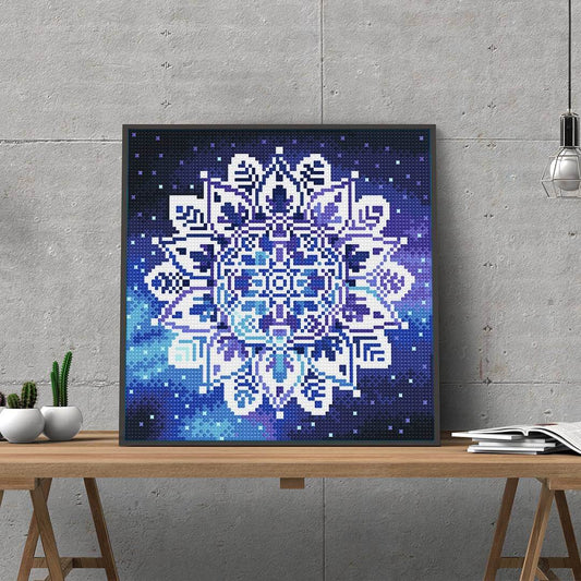 Luminous Diamond Painting - Crystal Rhinestone - Mandala 11