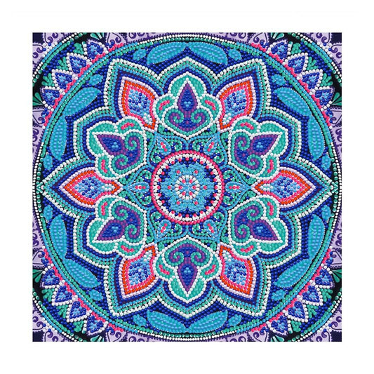 Luminous Diamond Painting - Crystal Rhinestone - Mandala 10