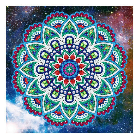 Luminous Diamond Painting - Crystal Rhinestone - Mandala 8