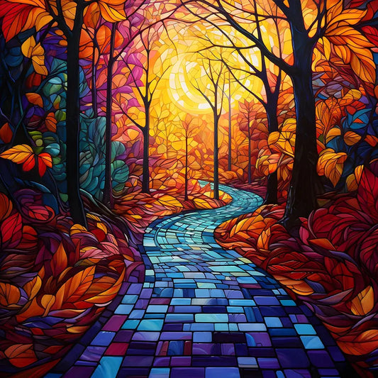Maple Leaf Forest 5D DIY Diamond Painting