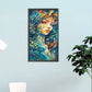 Marine Girl diamond painting art