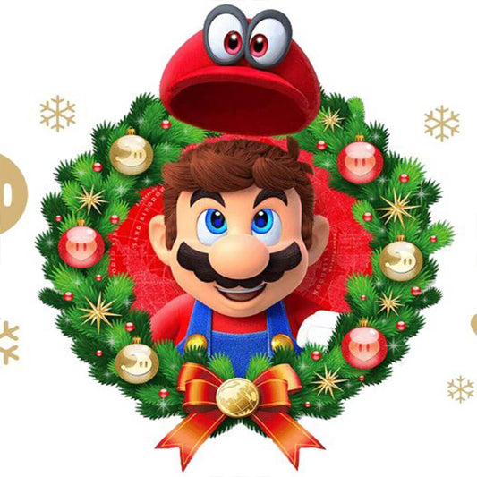 Christmas 5D DIY Diamond Painting - Full Round / Square - Mario