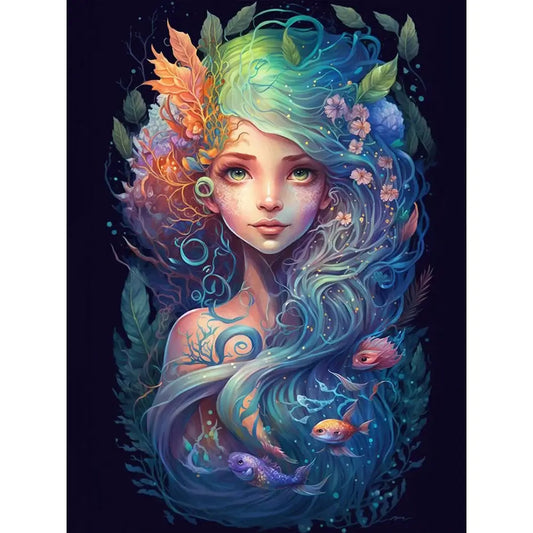 Diamond Painting - Full Round / Square - Mermaid Beauty