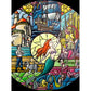 Stained Glass Mermaid Diamond painting