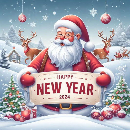 5D DIY Diamond Painting Kit - Full Round / Square - Santa Claus D
