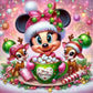Micky Mouse And Deers Diamond Painting