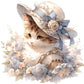miss cat diamond painting kit