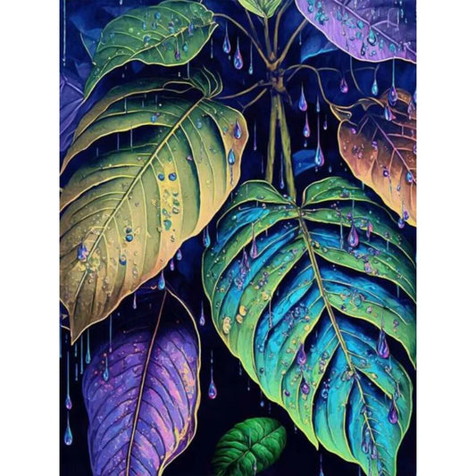 monstera full drill diamond painting