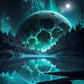 Moon Scenery Diamond Painting Kit