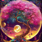 Moon Tree 5D DIY Diamond Painting Kit