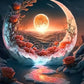 Moon Upon Over Sea Diamond Painting