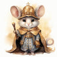5D DIY Diamond Painting Kit - Full Round / Square - Mouse King