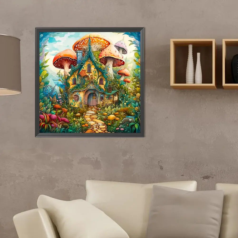 Mushroom Room House 5D DIY Diamond Painting