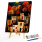 Night House Paint By Number Acrylic Oil Painting