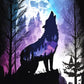 Night Wolf 5D DIY Diamond Painting