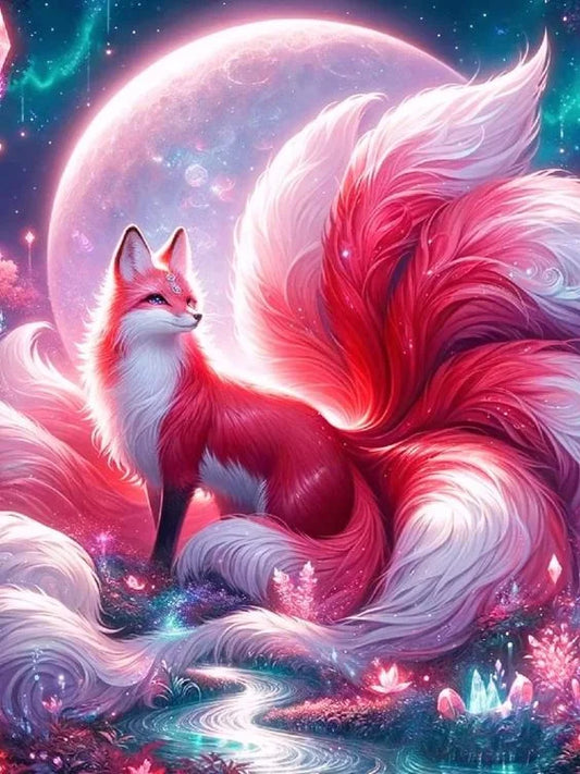 Nine Tailed Fox 5D DIY Diamond Painting