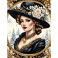 5D DIY Diamond Painting Kit - Full Round / Square - Noble Woman L