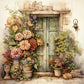 5D DIY Diamond Painting - Full Round / Square - Nostalgia Garden Gate A