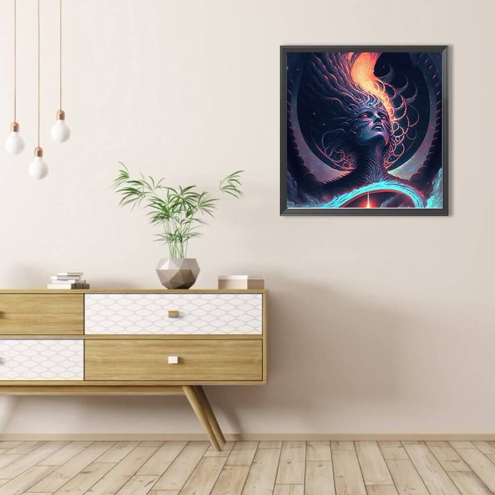 Obsidian Goddess 5D DIY Diamond Painting Kit