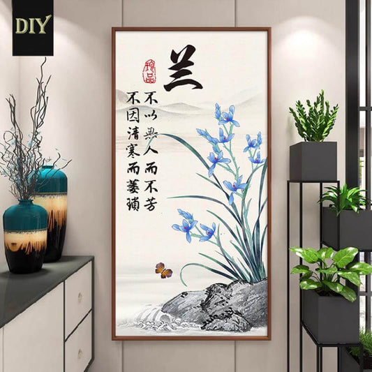 Orchid 5D DIY Diamond painting
