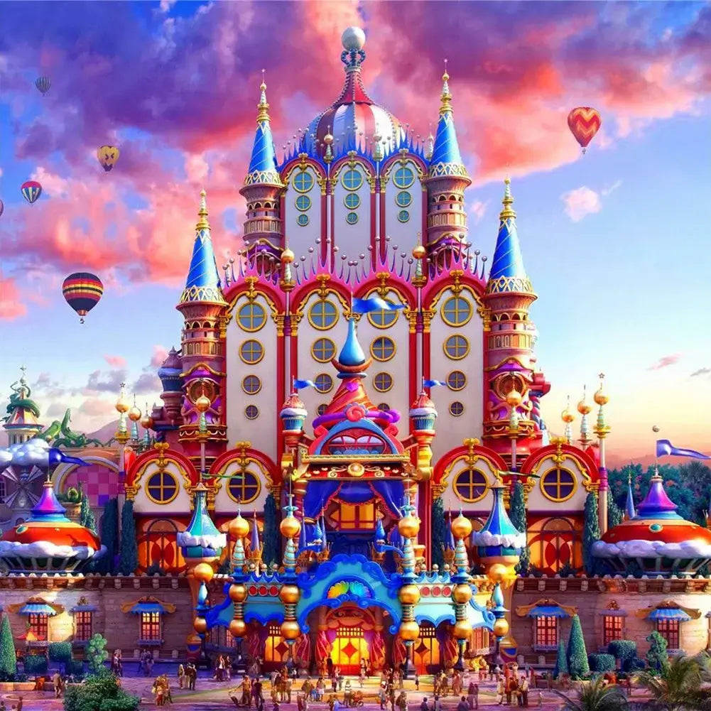 5D DIY Diamond Painting - Full Round / Square - Ornate Castles