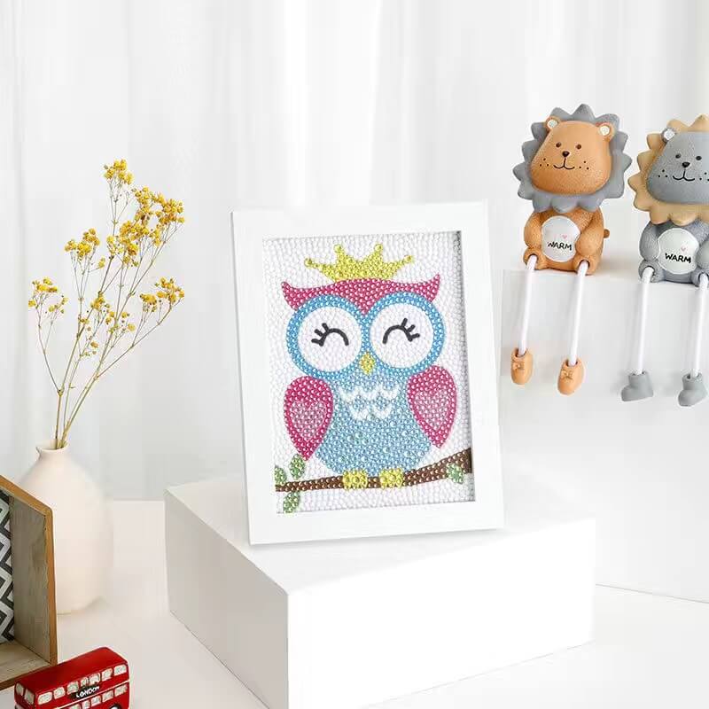 Owl Crystal Rhinestone Diamond Painting Kits