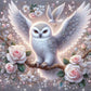 Owl On Branch 5D DIY Diamond Painting