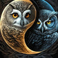 Tai Chi Owl 5D DIY Diamond Painting Kit