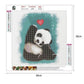 panda diamond painting size