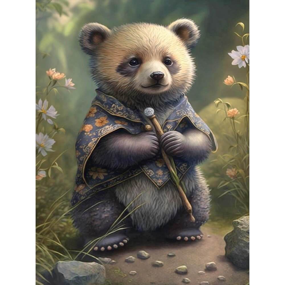 5D DIY Diamond painting - Full Round / Square - Panda Shifu