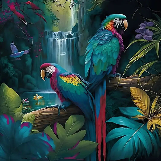 Parrot 5D DIY Diamond Painting