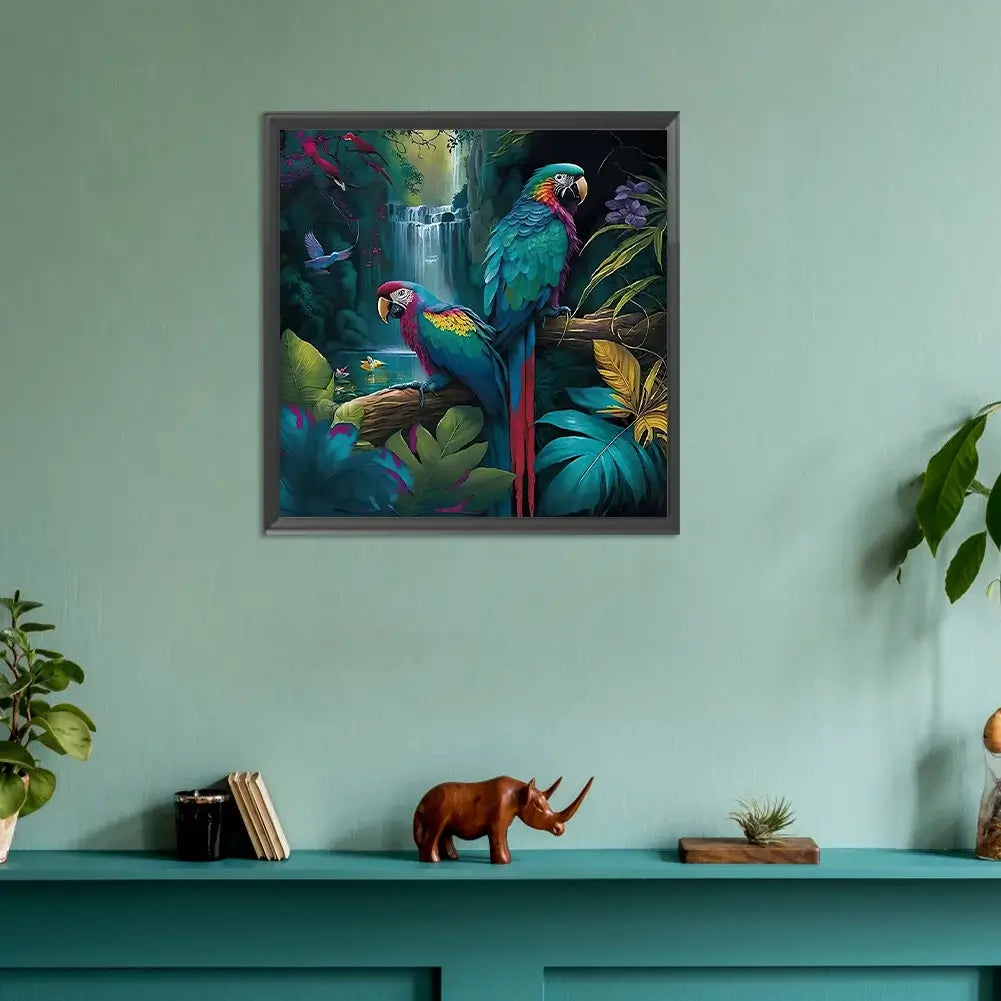 Parrot 5D DIY Diamond Painting Kit