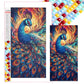 Big Size Diamond Painting - Full Square Drill - Peacock (40*80cm)
