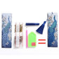 peacock partial drill crystal rhinestone embroidery include drawing tools