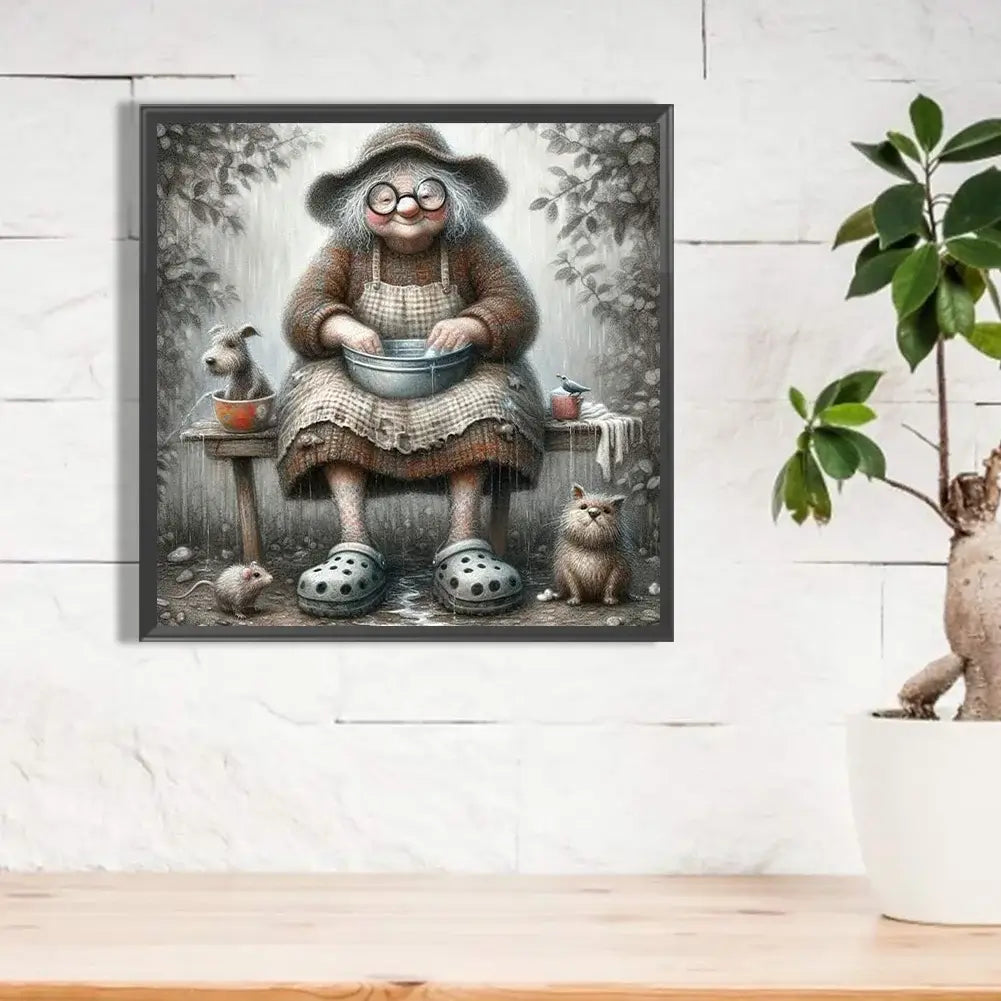 5D DIY Diamond Painting - Full Round / Square - Pet Companion D